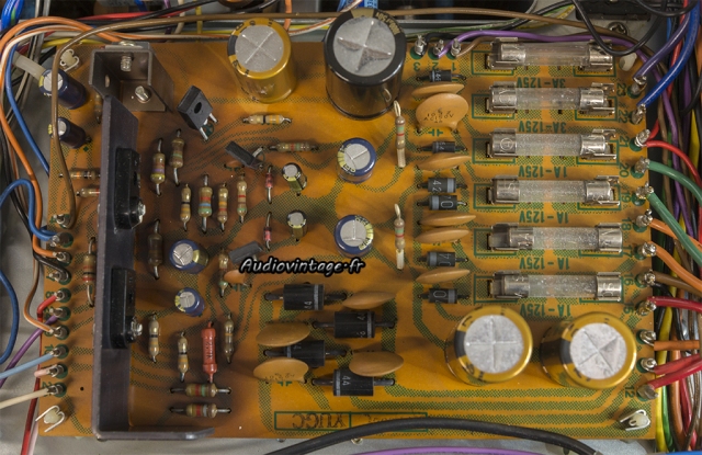 Pioneer SX-9930 : alimentation révisée.
