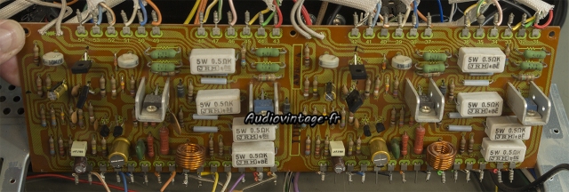 Pioneer SX-9930 : circuit driver révisé.