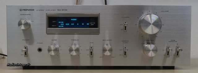 Pioneer SA-608 : présentation soignée, la clef du succès.