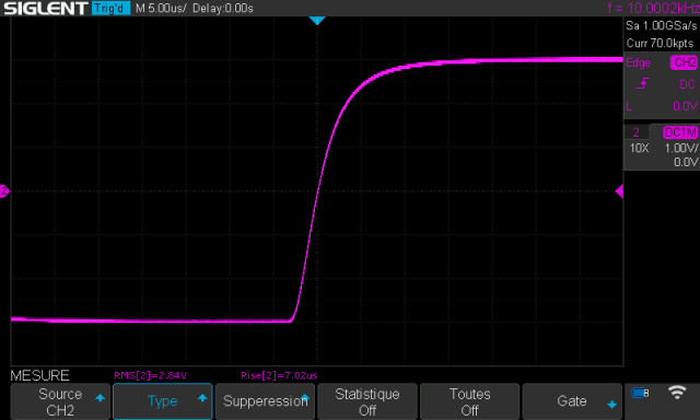 Quad 405 : temps-de-montee-a-10khz