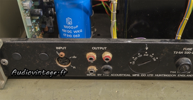 Quad 405-2 : connections HP à revoir !