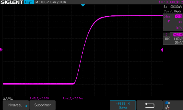 Quad 405-2 : temps-de-montee-a-10khz