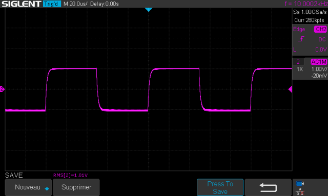 Quad 33 : signal-carre-a-100hz