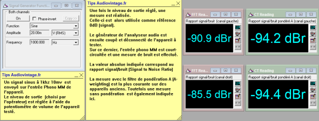 Quad 33 : rapport-signal-bruit-a-1v-en-sortie-entree-phono-tone-defeat