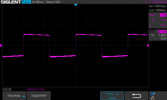 Quad 33 : signal-carre-a-1khz