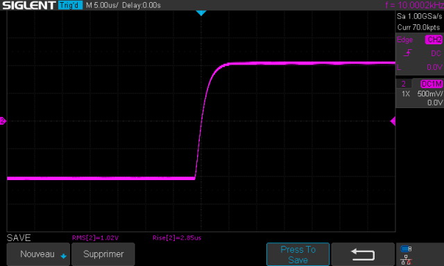 Quad 33 : temps-de-montee-a-10khz