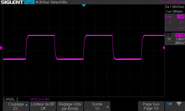 Quad 33 : signal-carre-a-10khz