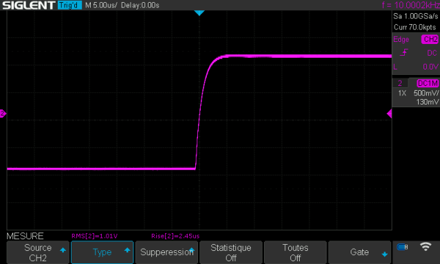 Quad 33 : temps-de-montee-a-10khz