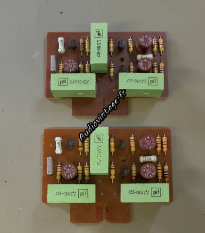 Quad 33 : circuits tonalité à revoir.