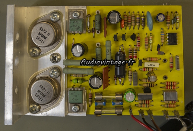 Quad 405-2 : circuit driver réparé et révisé.