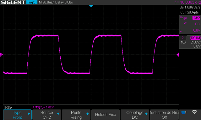 Radford STA-15 : signal-carre-a-10khz