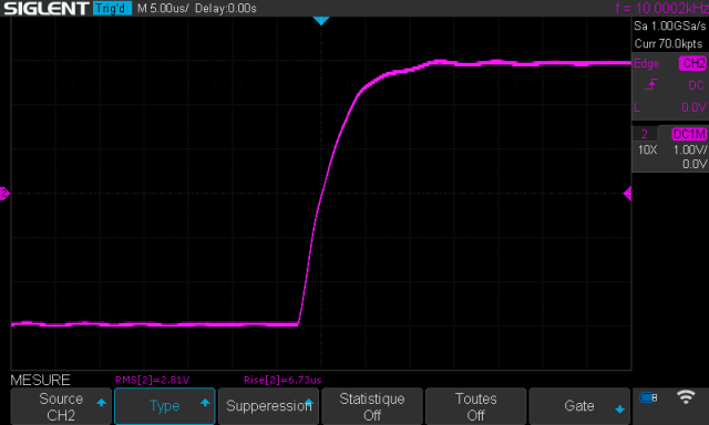 Radford STA-15 : temps-de-montee-a-10khz