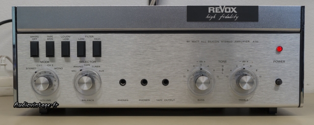 Revox A50 : vraiment en superbe état.