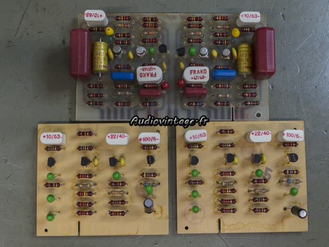 Revox A78 : circuits preamp à réviser.