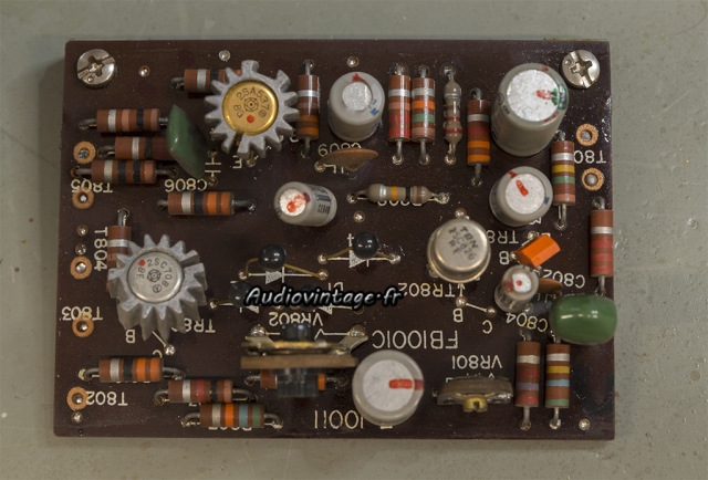 Sansui 2000 : circuit driver à réviser.