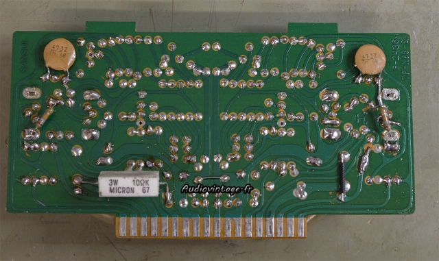 Sansui 8080 : circuit driver nettoyé.