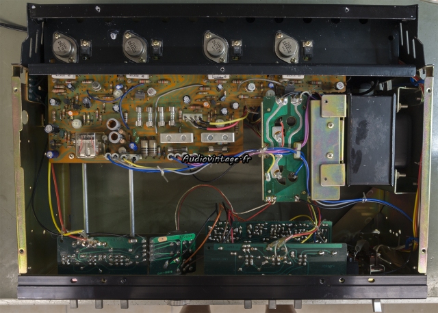 Sansui AU-5500 : à son arrivée.