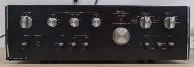 Sansui AU-5500 :  en route !