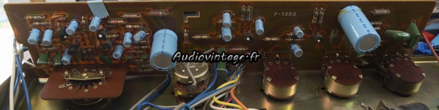 Sansui AU-101 : circuit tonalité/phono à revoir.