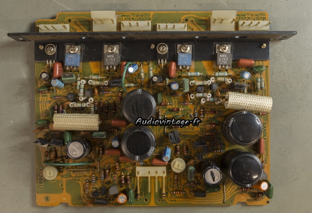 Sansui AU-11000A : circuit driver à réviser.