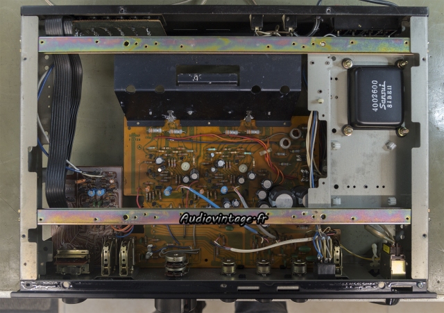 Sansui AU-117 : à son arrivée.