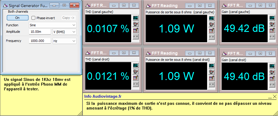 Sansui AU-117 II : distorsion-a-2x1w-sous-8-ohms-entree-phono