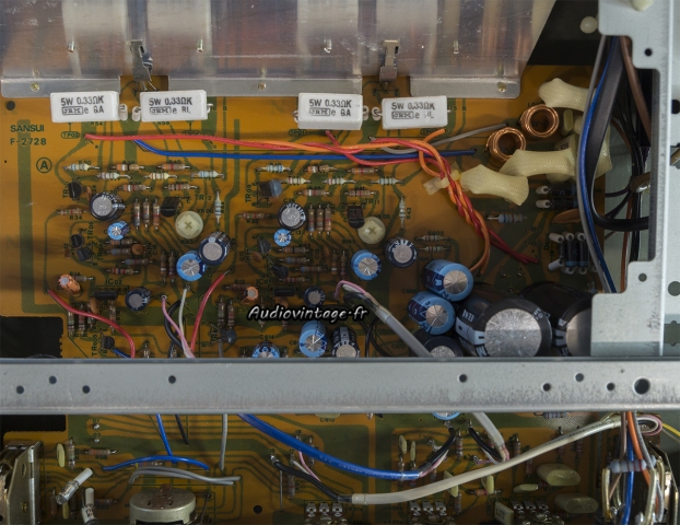 Sansui AU-117 II : circuit principal à révsier.