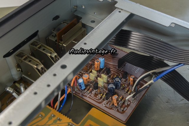 Sansui AU-117 II : étage phono à réviser.
