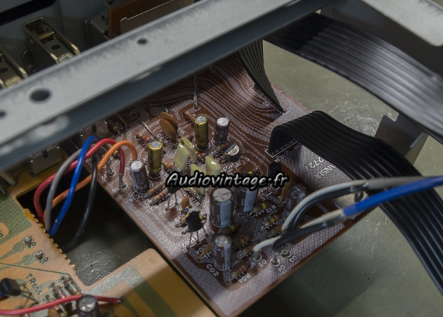 Sansui AU-117 II : étage phono révisé.