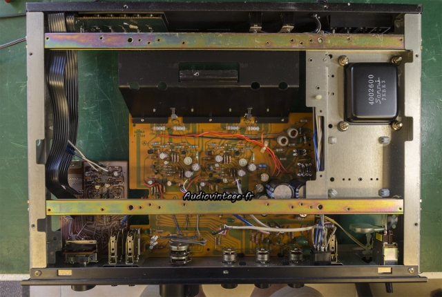 Sansui AU-117 : terminé.