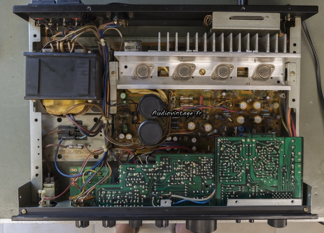 Sansui AU-317 II : terminé.