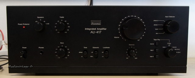 Sansui AU-417 : série connue et reconnue.