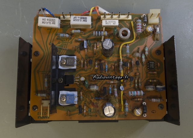 Sansui AU-517 : circuit driver à revoir.