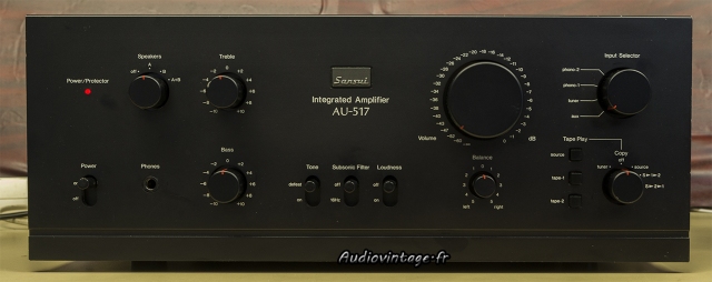 Sansui AU-517 : On commence à le connaitre celui-là :)