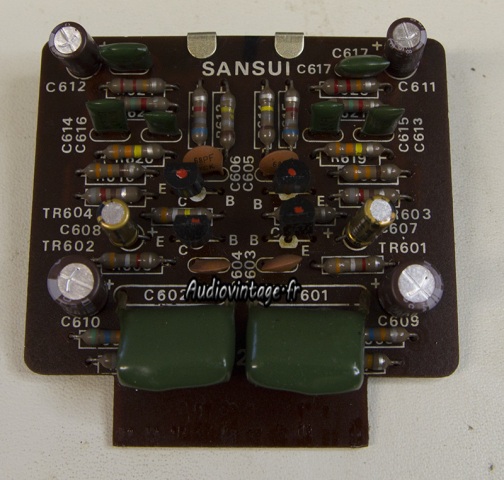 Sansui AU-555A : phono révisé.