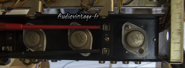 sansui AU-555A : réglage bias.