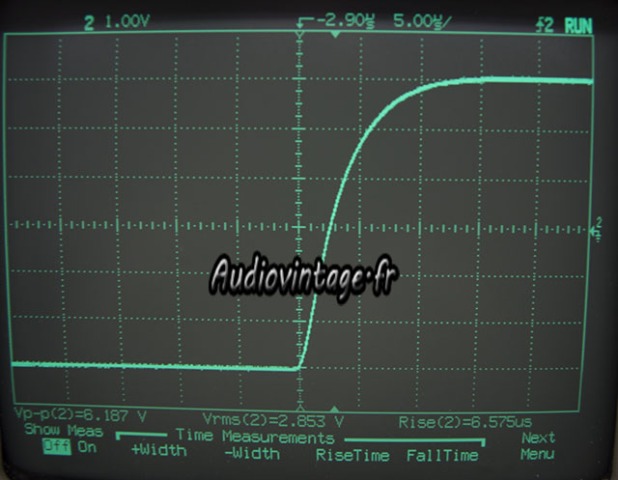 sansui AU-555A-temps de montée-10khz.