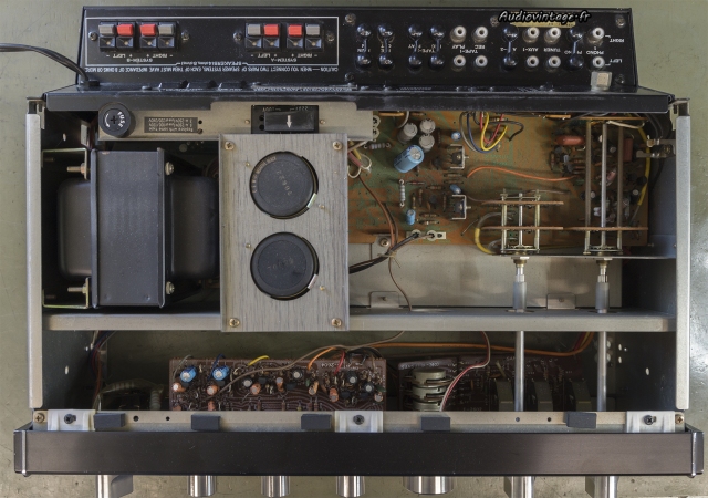 Sansui AU-5900 : à son arrivée.