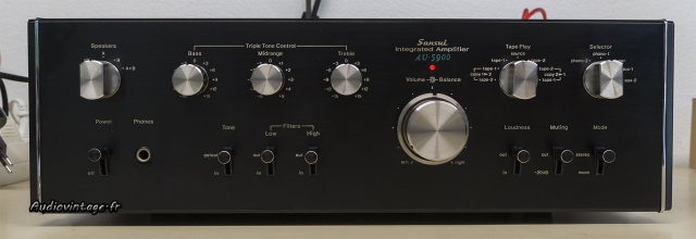 Sansui AU-5900 : plutôt joli non ?