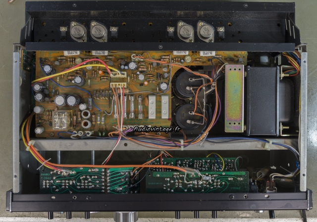 Sansui AU-5900 : à son arrivée.