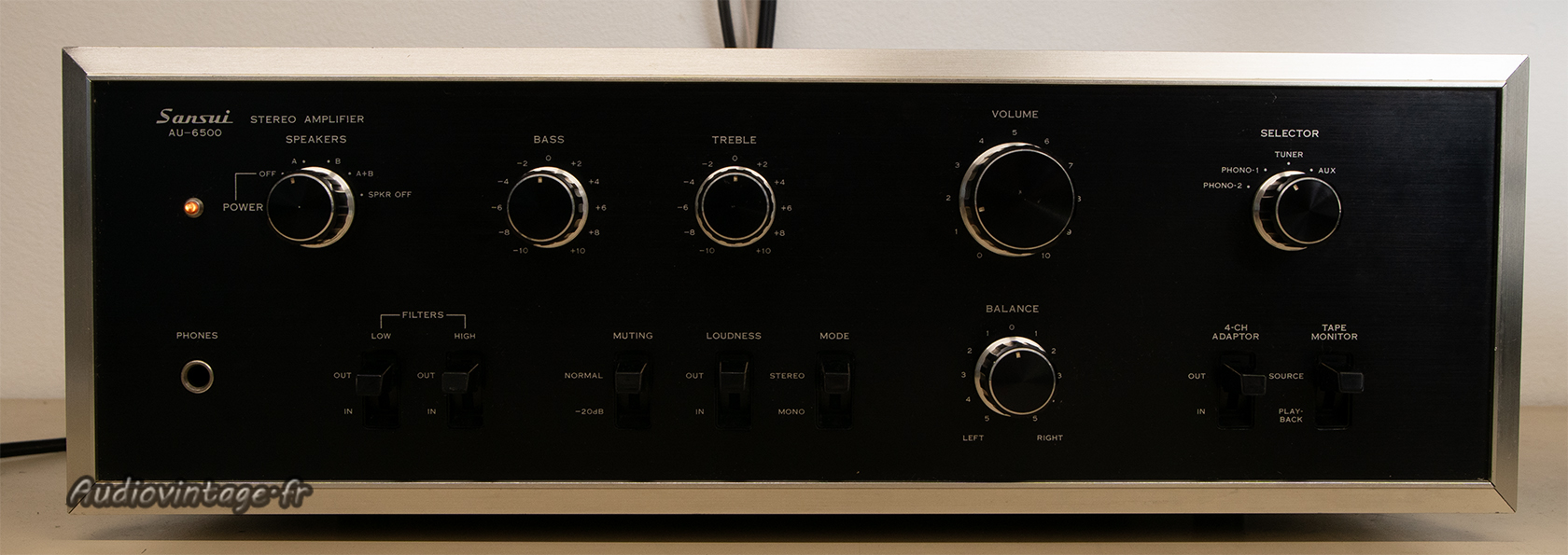 Sansui AU-6500 : sobre et classieux.