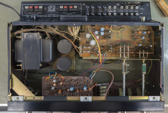 Sansui AU-6600 : à son arrivée.