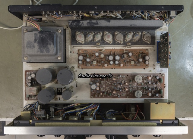 Sansui AU-7500 : à son arrivée.