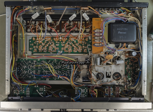 Sansui AU-7500 : à son arrivée.