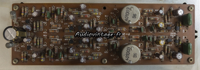 Sansui AU-7500 : circuit de tonalité révisé.