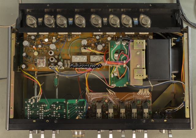 Sansui AU-7700 : à son arrivée.