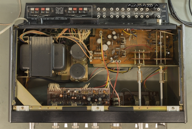 Sansui AU-7700 : à son arrivée.