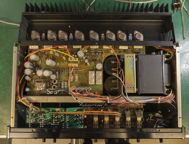 Sansui AU-7900 : à son arrivée.