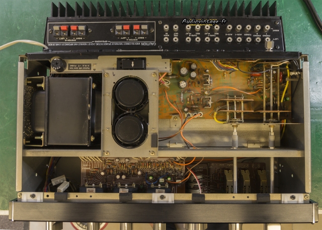 Sansui AU-7900 : terminé.