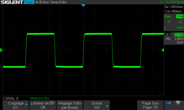 Sansui AU-7900 : signal-carre-a-10khz